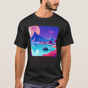 Camiseta Synthwave outrun retrowave futuresynth sci 5