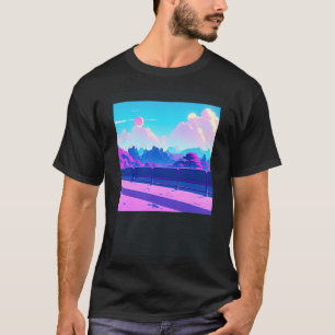 Camiseta Synthwave outrun retrowave futuresynth sci 5