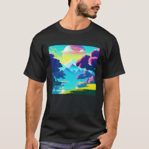 Camiseta Synthwave outrun retrowave futuresynth sci 84