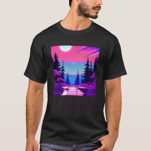 Camiseta Synthwave outrun retrowave futuresynth sci 9