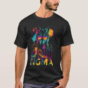 Camiseta Synthwave Retro Gangster Sigma Male Grindset L