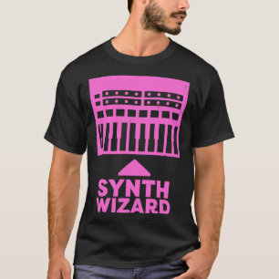 Camiseta SynthWizard Synthesizer Music Productor