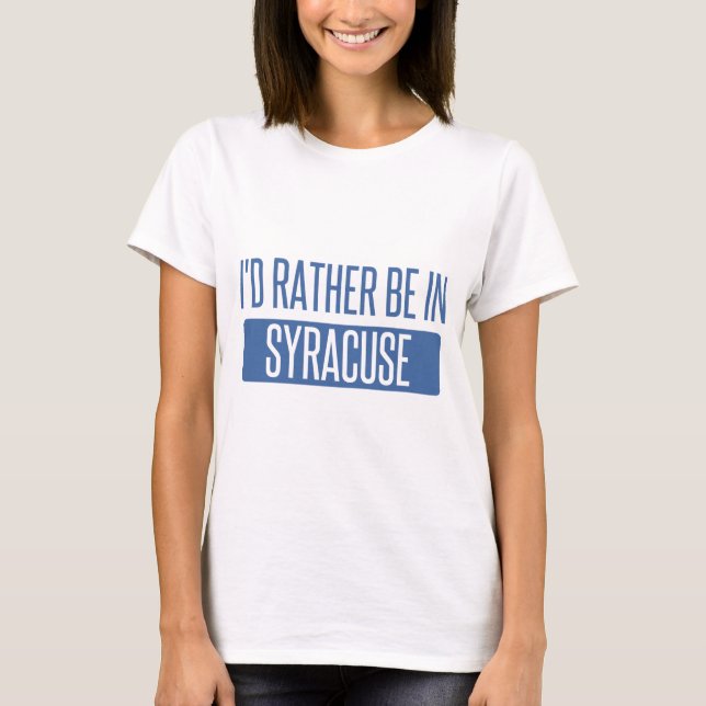 Camiseta Syracuse (Anverso)