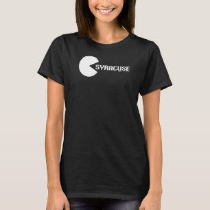 Camiseta Syracuse Ciudad Gamer de 8 bits