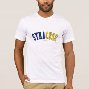 Camiseta Syracuse en colores de la bandera del Estado de