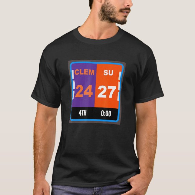 Camiseta Syracuse Fan Scoreboard Football Club Sc (Anverso)