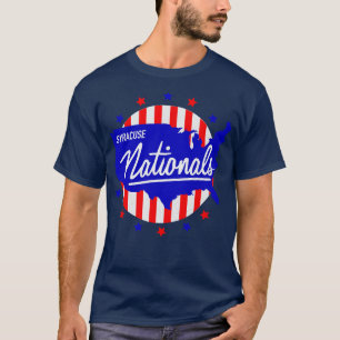 Camiseta Syracuse Nationals Defecto Baloncesto 1961