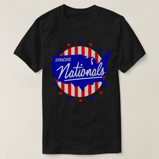 Camiseta Syracuse Nationals Defecto Baloncesto 1961 (Diseño del anverso)