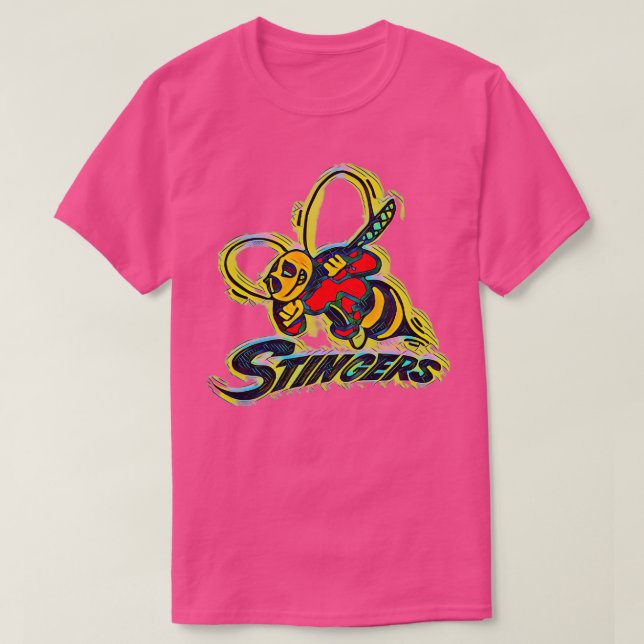 Camiseta Syracuse Stingers Lacrosse (Diseño del anverso)