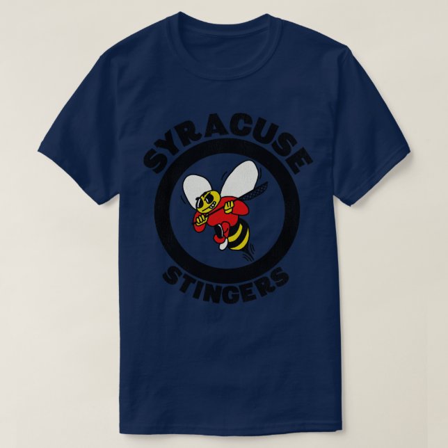 Camiseta Syracuse Stingers Lacrosse Team (Diseño del anverso)