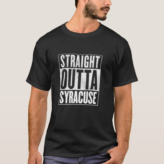 Camiseta Syracuse Straight Outta Syracuse (Anverso)