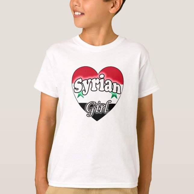 Camiseta Syrian Girl (Anverso)