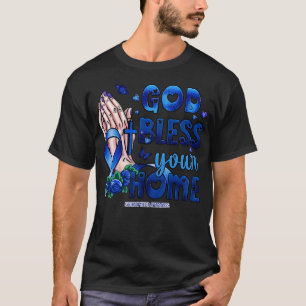 Camiseta Syringomyelia Conciencia dios bendiga la esperanza
