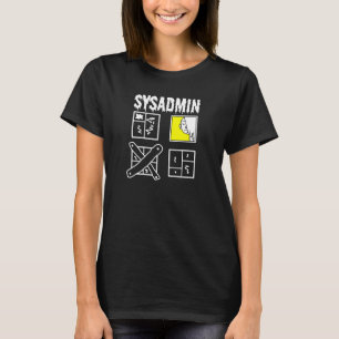 Camiseta Sysadmin - Administrador del sistema