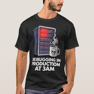Camiseta Sysadmin Devops Depuración En Producción En