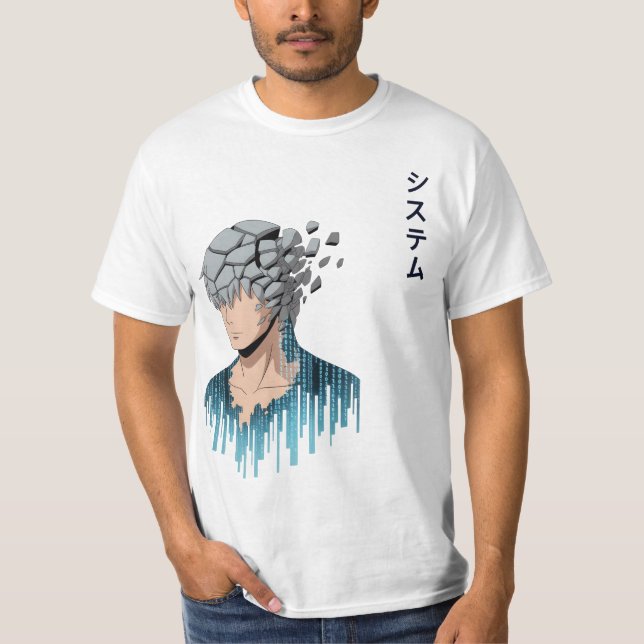 Camiseta System Glitch (Anverso)