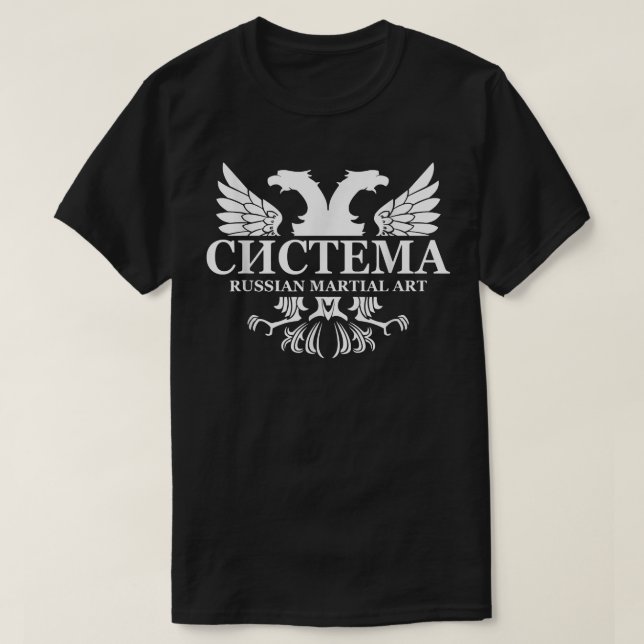 CAMISETA SYSTEMA RUSSIAN SPETSNAZ MARTIAL ART (Diseño del anverso)