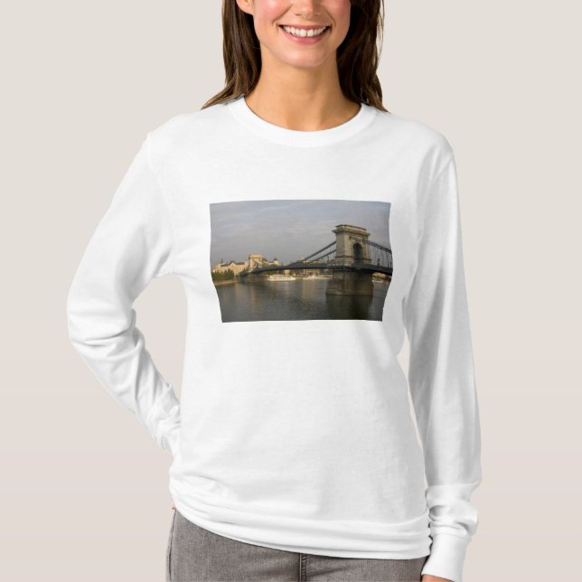 Camiseta Szechenyi lanchid Szechenyi Puente de cadena), 2 (Anverso)