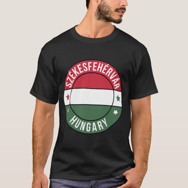 Camiseta Szekesfehervar, Hungary City T-Shirt (Anverso)