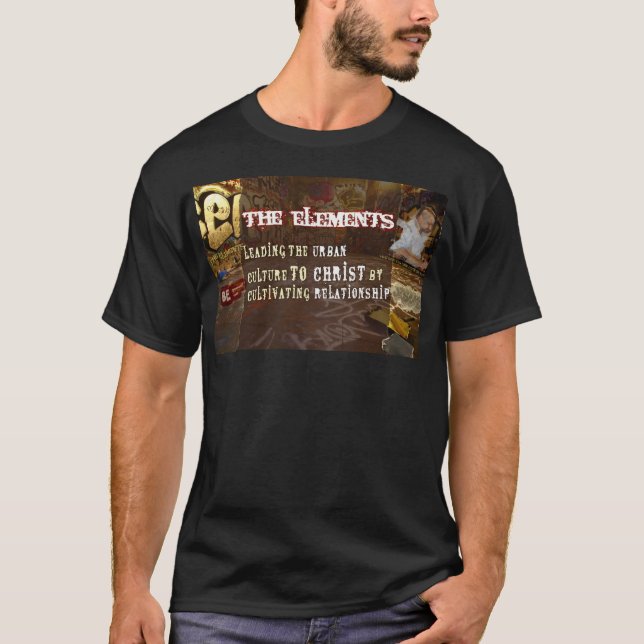 Camiseta T1 de los elementos (Anverso)
