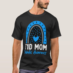 Camiseta T1d Diabetes Diabetes Day Costumes Tipo 1 Madre Di