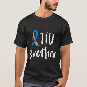 Camiseta T1D Hermano Tipo 1 Conciencia sobre la diabetes Gr