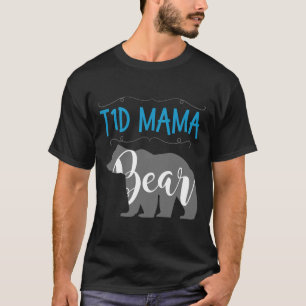 Camiseta T1d Mama Bear Tipo1 Diabetes T1 Conciencia de las 