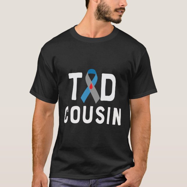 Camiseta T1d Primo Tipo 1 Sensibilización sobre la diabetes (Anverso)