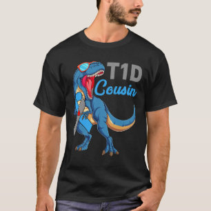 Camiseta T1d Primo Tipo 1 Sensibilización sobre la diabetes