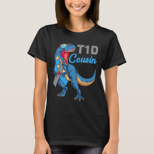 Camiseta T1d Primo Tipo 1 Sensibilización sobre la diabetes