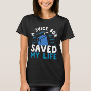 Camiseta T1D Tipo 1 Diabetes Awareness Juice Box Salvado Mi