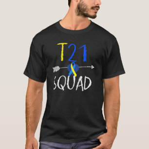 Camiseta T21 Squad Día Mundial del Síndrome de Down Mujeres