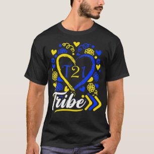 Camiseta T21 Tribu 21 Día Mundial de Concienciación sobre e