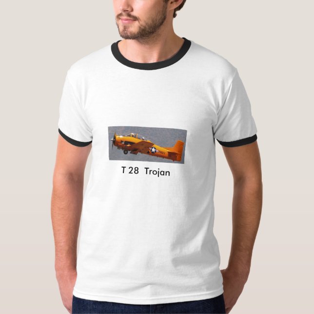 Camiseta T28 PC amarillo, Trojan de T 28 (Anverso)