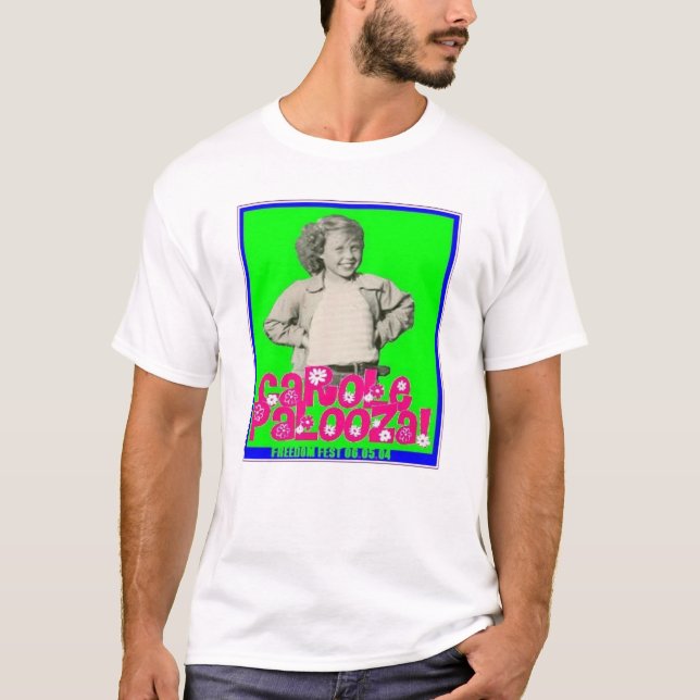 Camiseta T2 de Carola Palooza (Anverso)