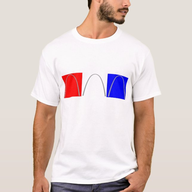 Camiseta T2 del arco de St. Louis (Anverso)