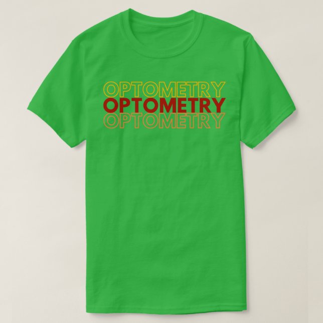 Camiseta T2 Optometry Classic TShirt (Diseño del anverso)