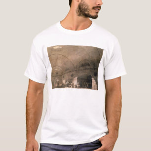 Camiseta T31459 una escena de la prisión, 1794 (pluma y