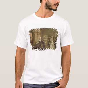 Camiseta T32334 el comprador en el comerciante de la ropa,