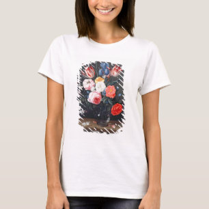 Camiseta T32511 Still Life of Flowers in a Vase, 1661 (see
