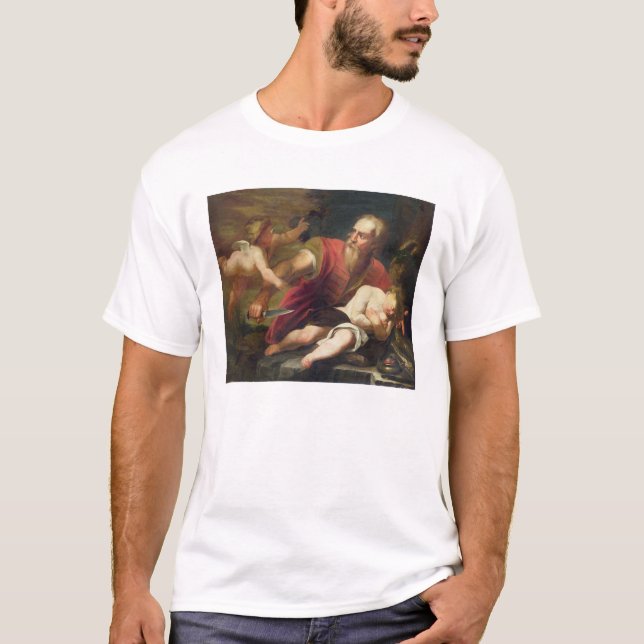 Camiseta T33486 el sacrificio de Isaac (Anverso)