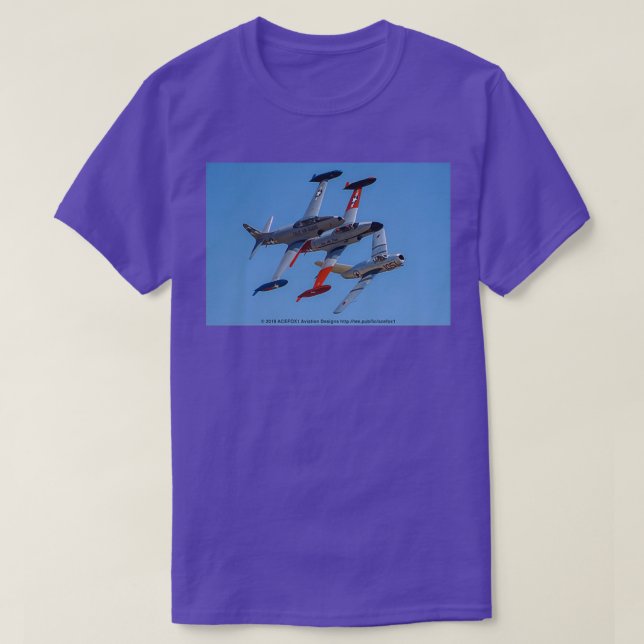 Camiseta T33s y MiG15 (Diseño del anverso)