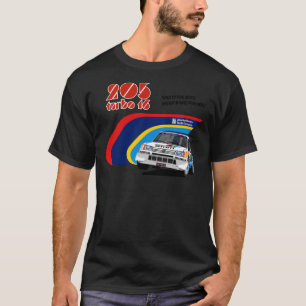 Camiseta T-16 clásica Peugeot 205