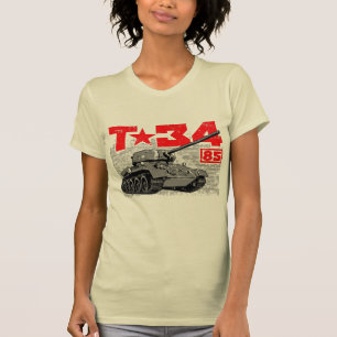 Camiseta T-34-85 Tanque medio soviético