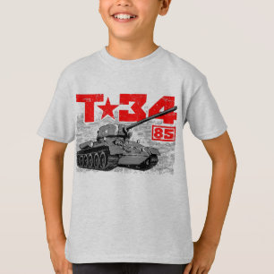 Camiseta T-34-85 Tanque medio soviético