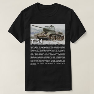 Camiseta T-34 Tanque soviético medio