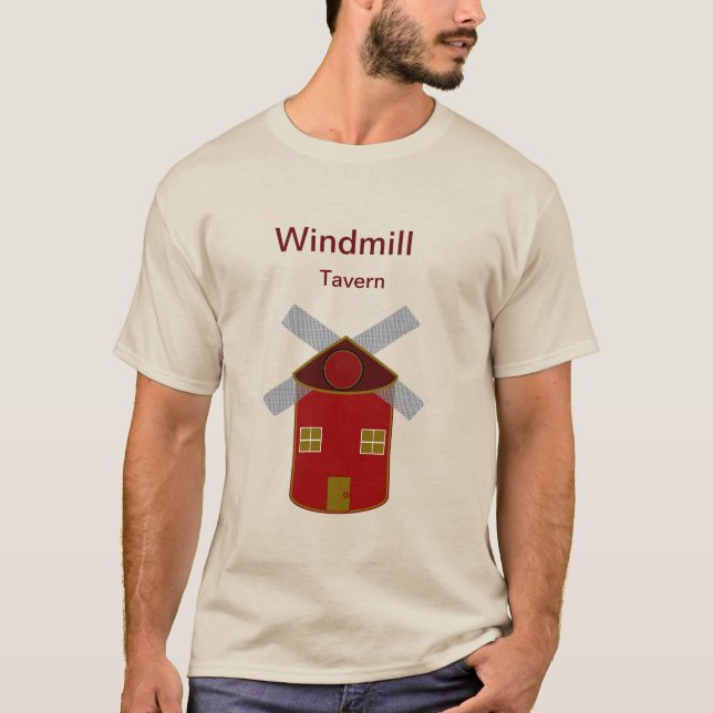 Camiseta T-40 del equipo de Softball de Windmill T (Anverso)