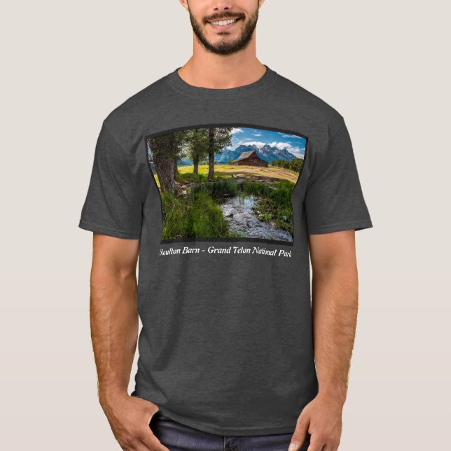 Camiseta T.a. Granero de Moulton - Teton magnífico (Anverso)