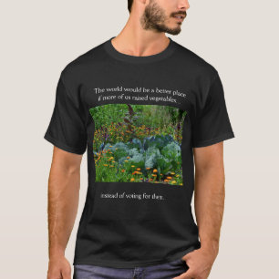 Camiseta T al estilo del hombre de verduras criada