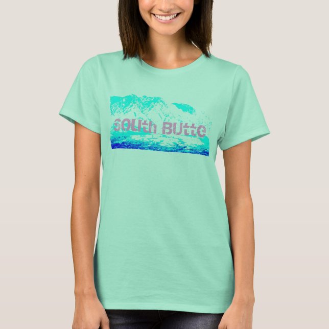 Camiseta T azul rosado (Anverso)